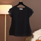 Loose V-Neck Chiffon Blouse for Women