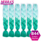 24 Inch Jumbo Braiding Hair Extensions Synthetic Ombre