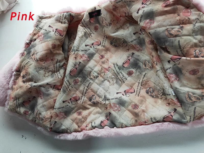 Faux Fur Winter Coat for Girls