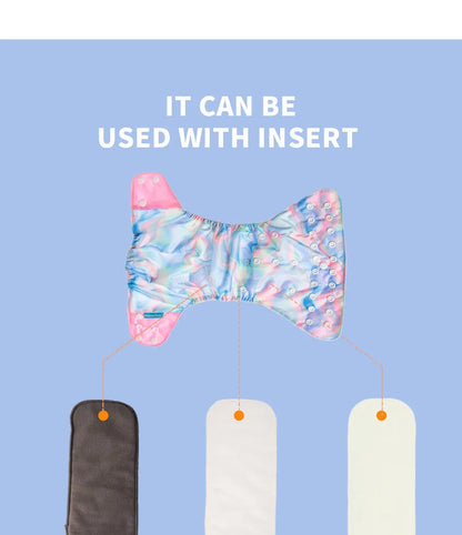 Happyflute Eco-Friendly Cloth Diaper Set for Babies