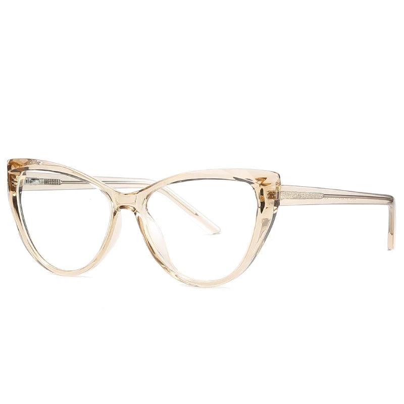 Cat Eye Plastic Glasses Frame for Women