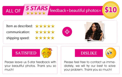 Body Wave 100% Human Hair Bundles Natural Color