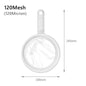 Nylon Mesh Kitchen Nut Milk Filter Spoon