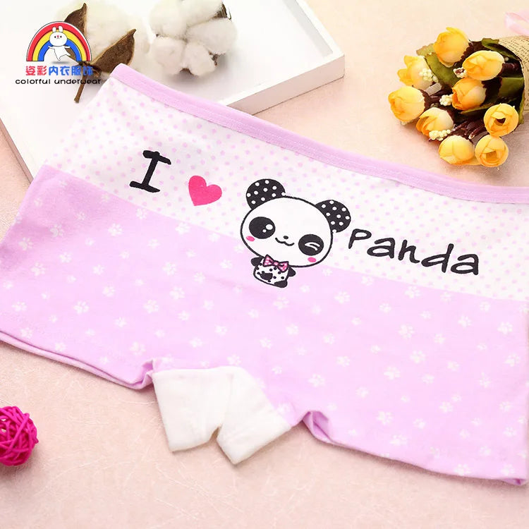 Girls Cartoon Cotton Underwear Briefs Size 2T-10T