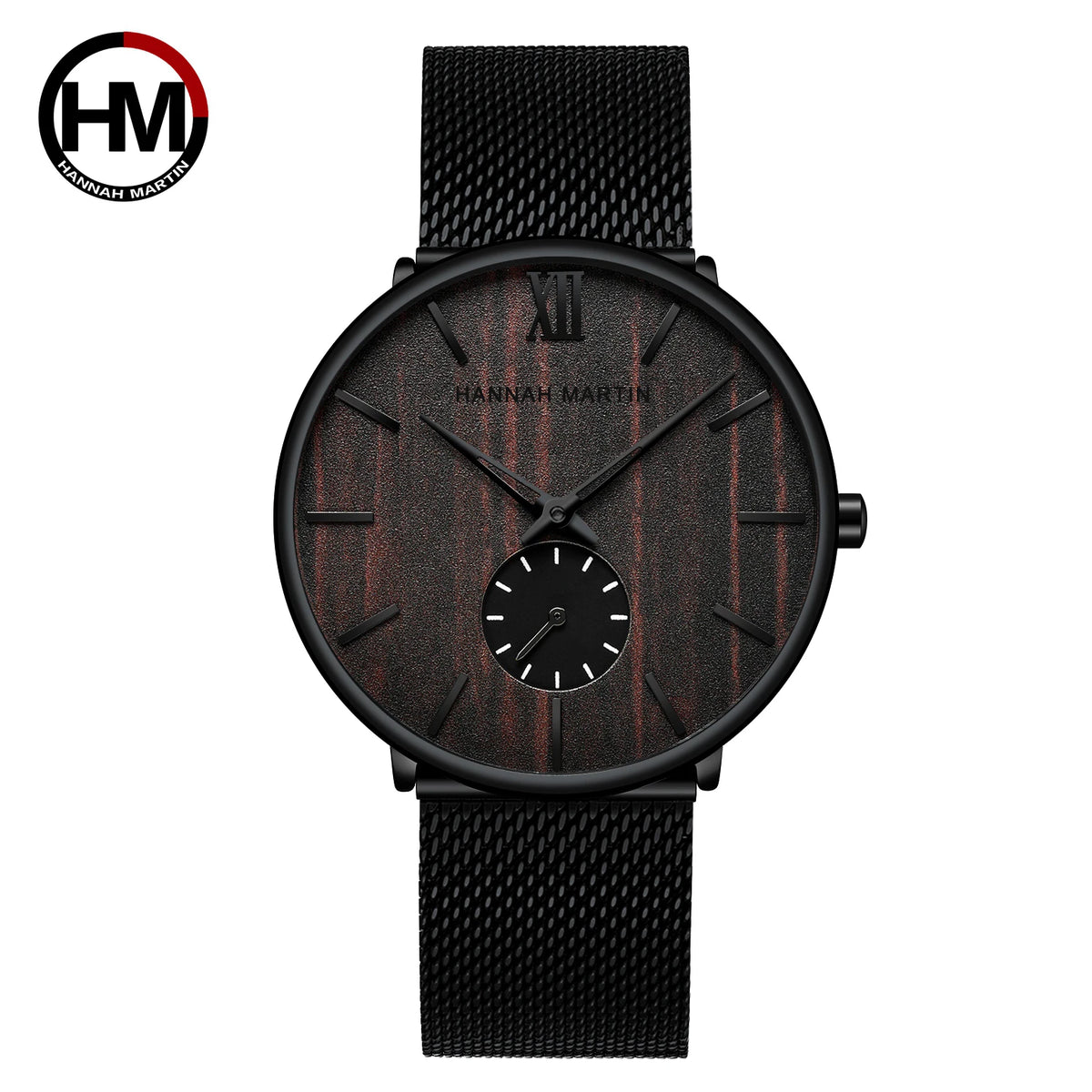 Waterproof Stainless Steel Mesh Quartz Men Watch