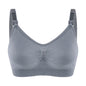 Plus Size Nursing Bra Seamless Breathable Nylon