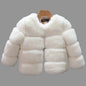 Faux Fur Winter Coat for Girls