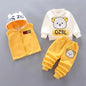 Children's Hooded Fleece Outfit Set for Toddlers
