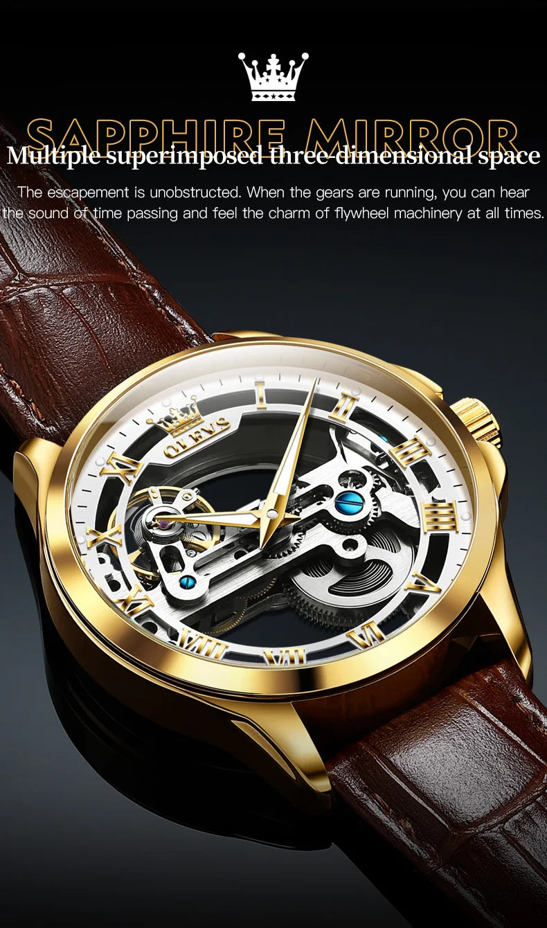 OLEVS Automatic Mechanical Waterproof Men's Watch