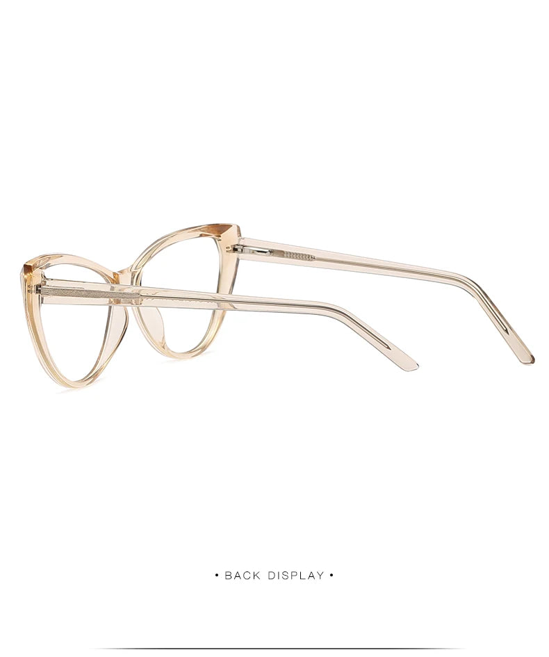 Cat Eye Plastic Glasses Frame for Women