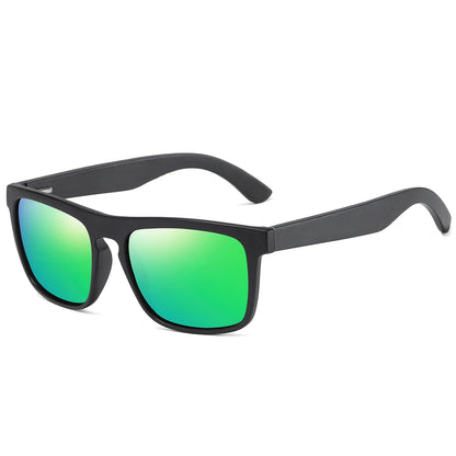 Black Wooden Polarized Sunglasses for Men