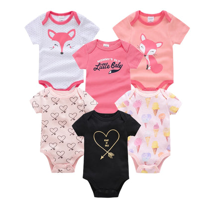 Kavkas Baby Boy Cotton Bodysuit Summer Overalls