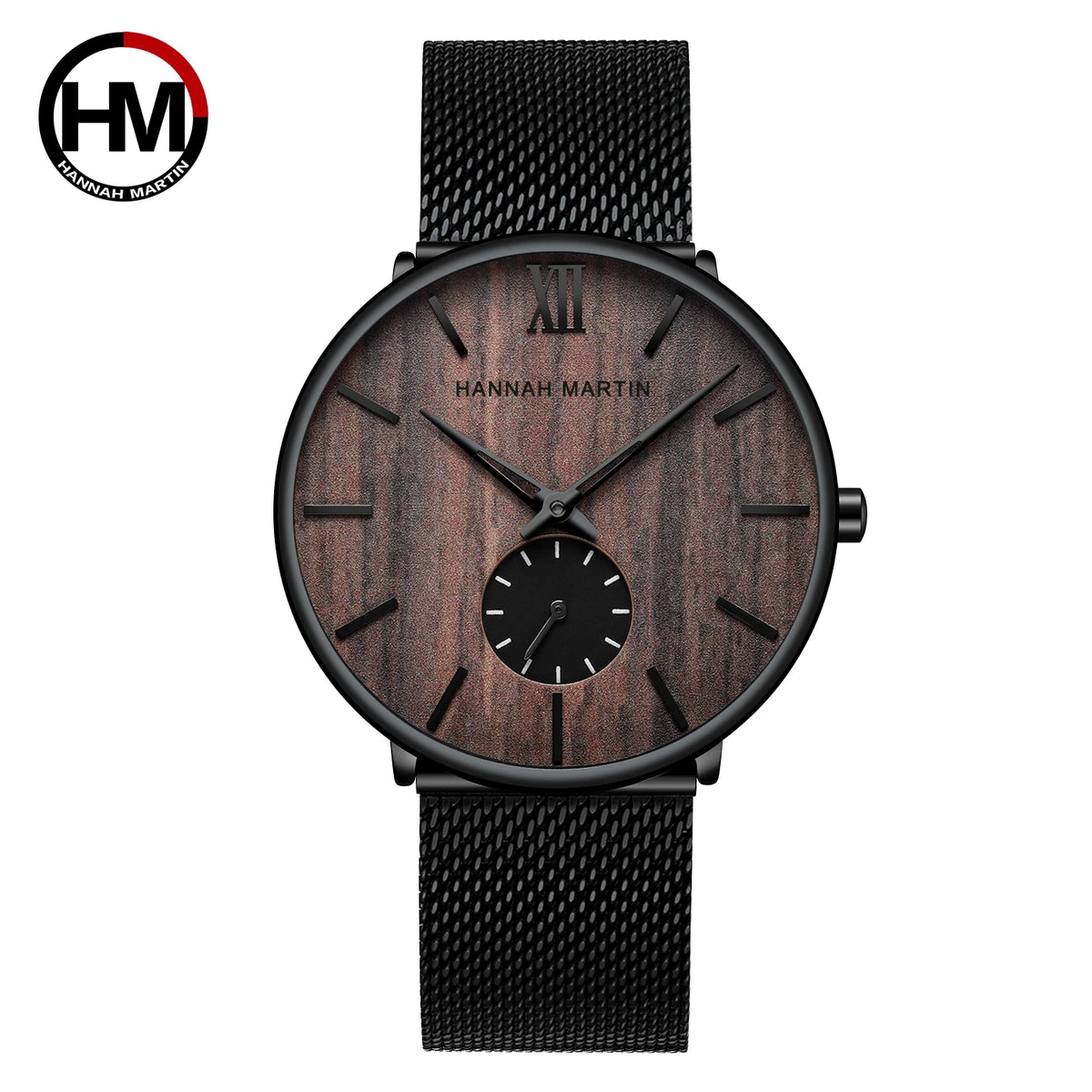 Waterproof Stainless Steel Mesh Quartz Men Watch