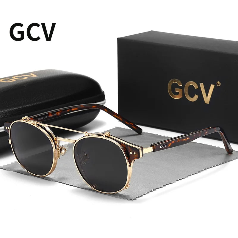 GCV Double Layer Polarized Acetate Sunglasses