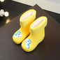 Kids Waterproof PVC Rain Boots with Unicorn Design