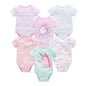 Kavkas Baby Boy Cotton Bodysuit Summer Overalls