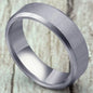 Black Classic Titanium Steel Ring for Men