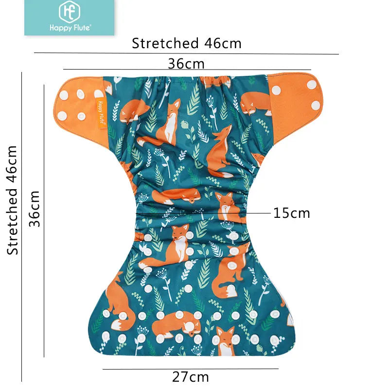 Happyflute Eco-Friendly Cloth Diaper Set for Babies