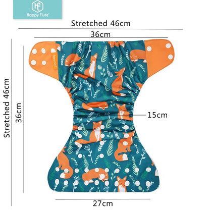 Happyflute Eco-Friendly Cloth Diaper Set for Babies
