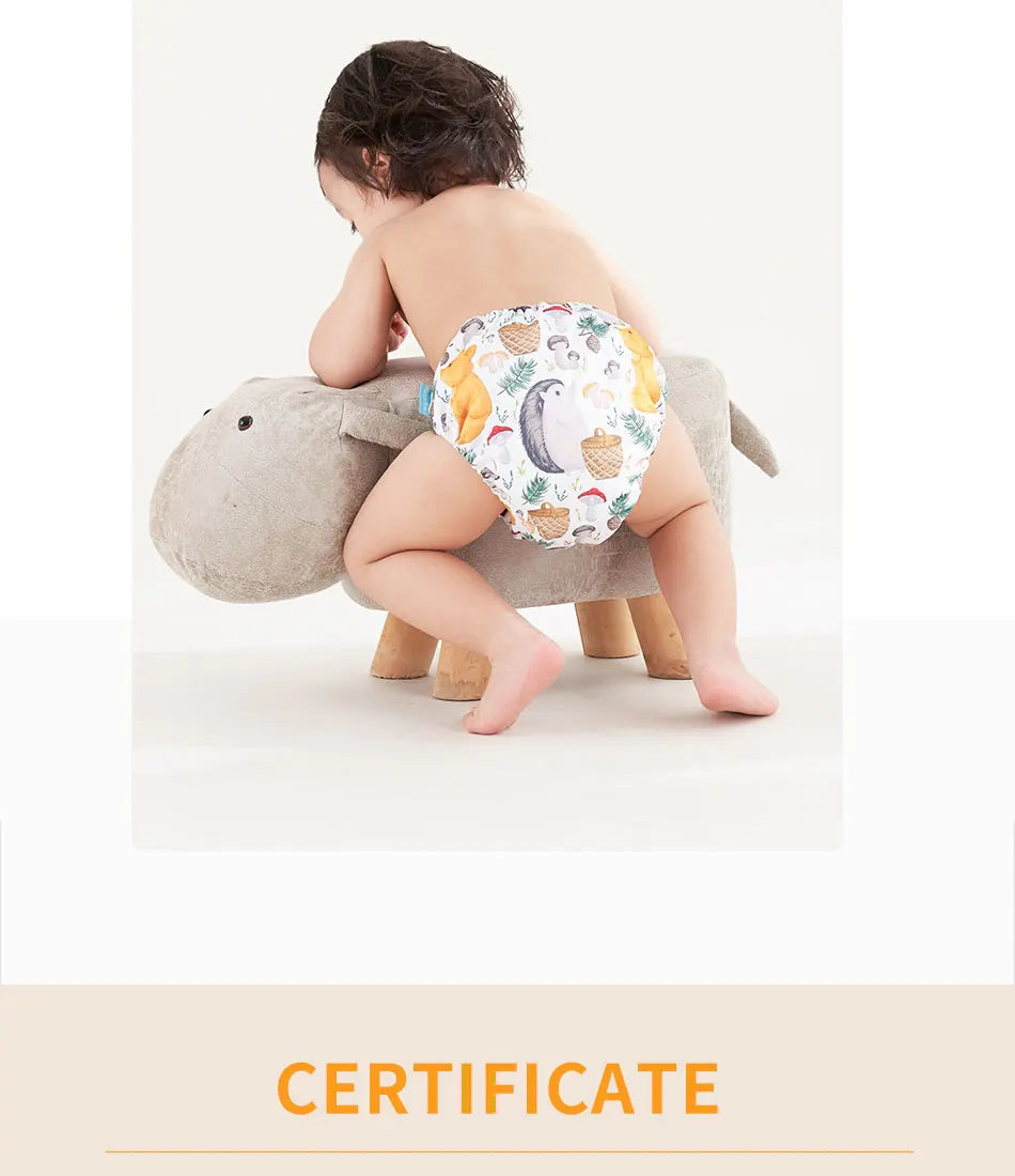 Happyflute Eco-Friendly Cloth Diaper Set for Babies