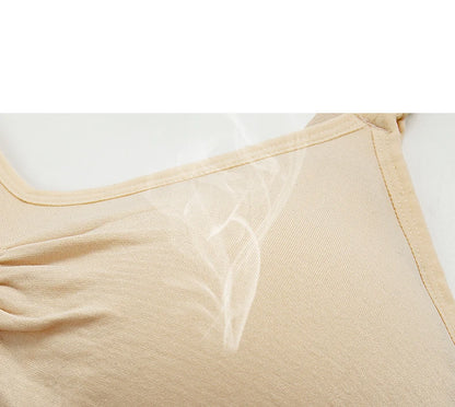 Plus Size Nursing Bra Seamless Breathable Nylon