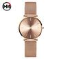 Hannah Martin Women 36mm Rose Gold Quartz Watch