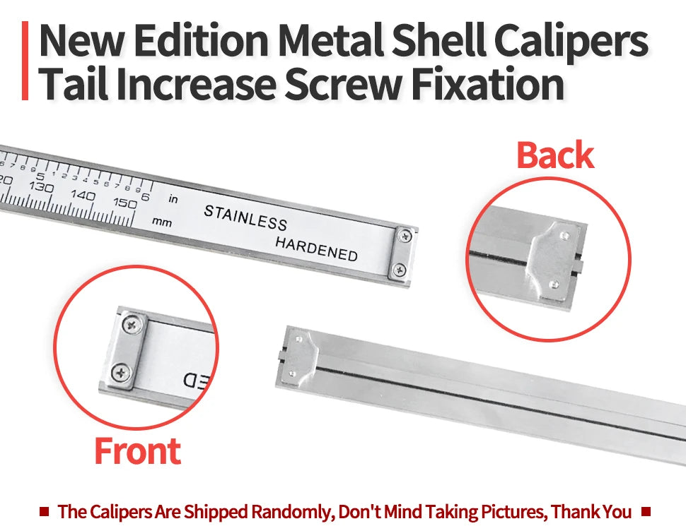 Digital Caliper Stainless Steel Thickness Gauge
