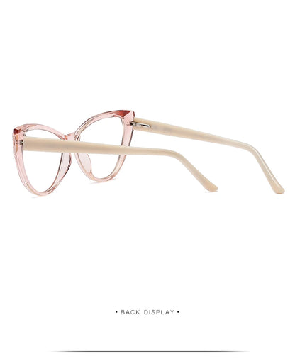 Cat Eye Plastic Glasses Frame for Women
