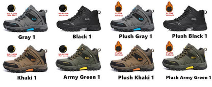 Men's Waterproof Leather Snow Boots Size 39-47
