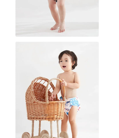 Happyflute Eco-Friendly Cloth Diaper Set for Babies