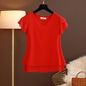 Loose V-Neck Chiffon Blouse for Women
