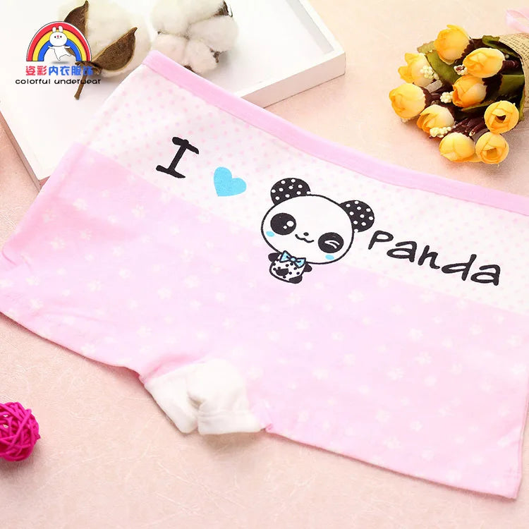 Girls Cartoon Cotton Underwear Briefs Size 2T-10T