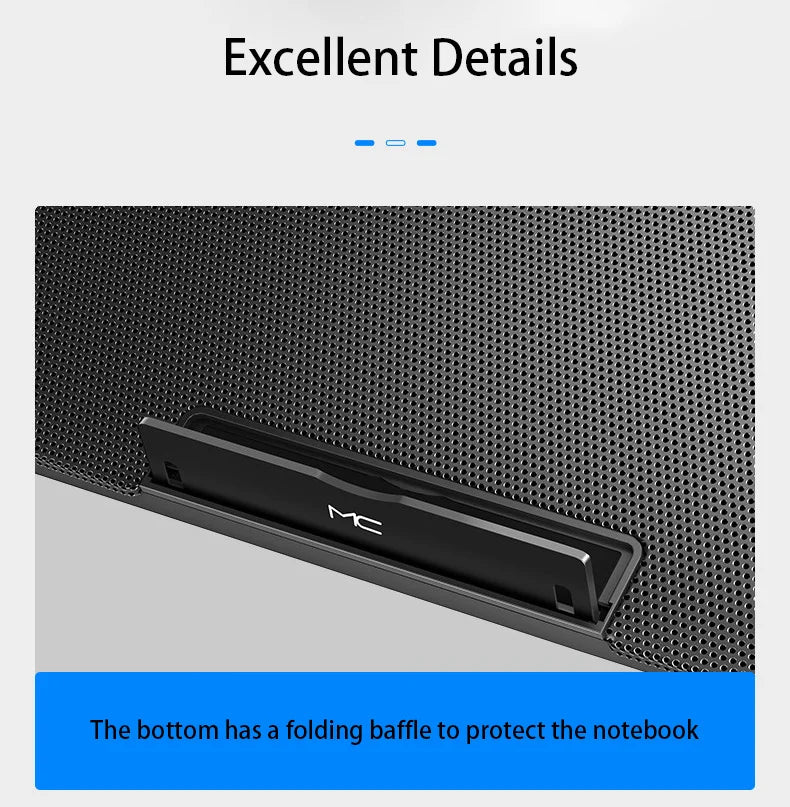 USB Laptop Cooling Pad – 12–16 Inch