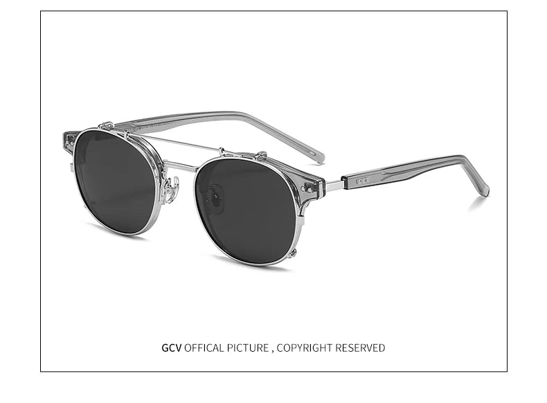 GCV Double Layer Polarized Acetate Sunglasses