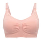 Plus Size Nursing Bra Seamless Breathable Nylon
