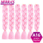 24 Inch Jumbo Braiding Hair Extensions Synthetic Ombre