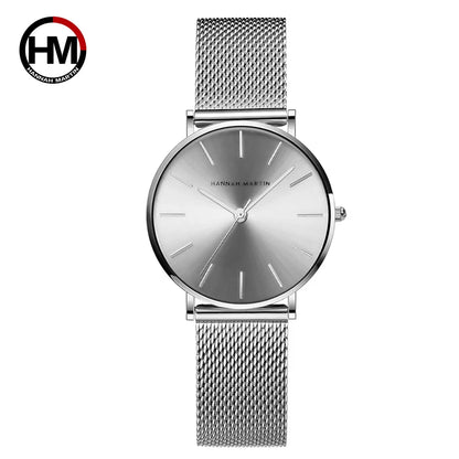 Hannah Martin Women 36mm Rose Gold Quartz Watch