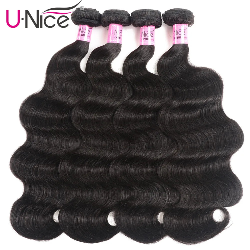 Body Wave 100% Human Hair Bundles Natural Color