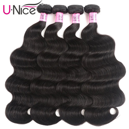 Body Wave 100% Human Hair Bundles Natural Color