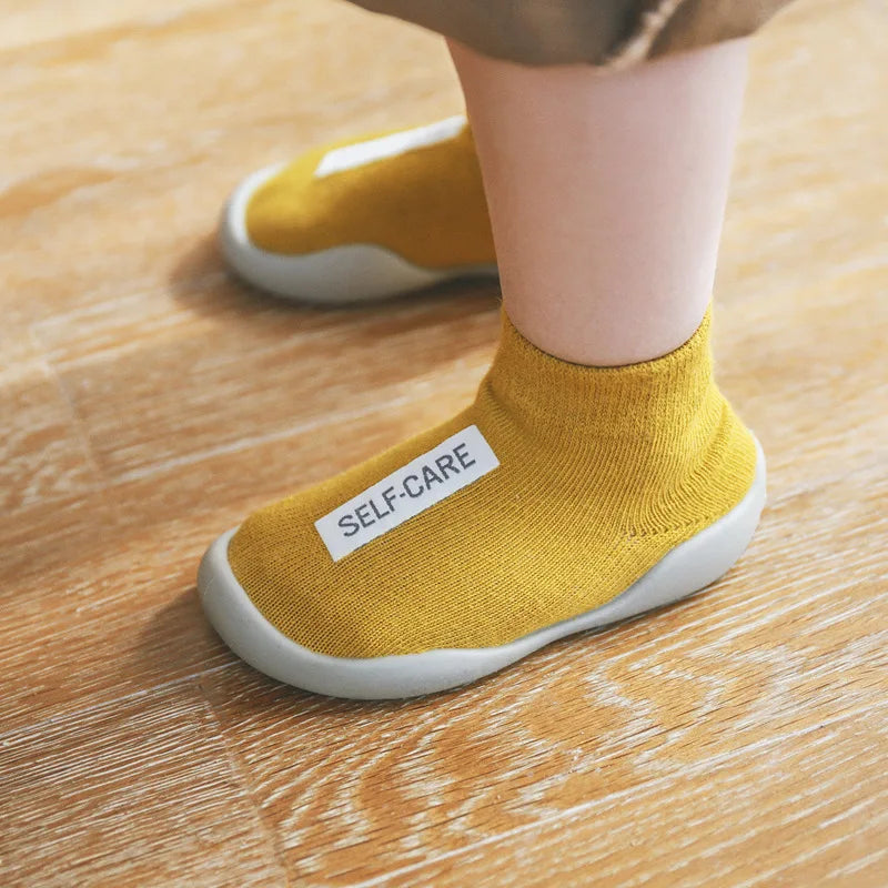 Baby Toddler First Walkers Soft Rubber Shoes