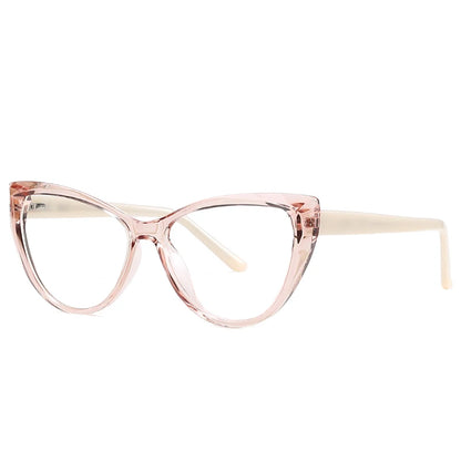 Cat Eye Plastic Glasses Frame for Women