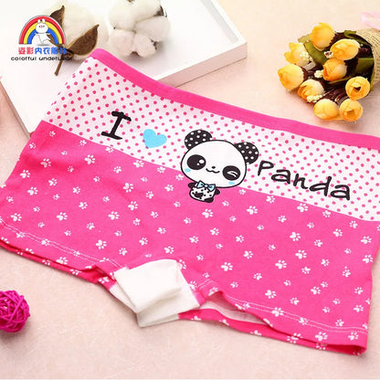 Girls Cartoon Cotton Underwear Briefs Size 2T-10T