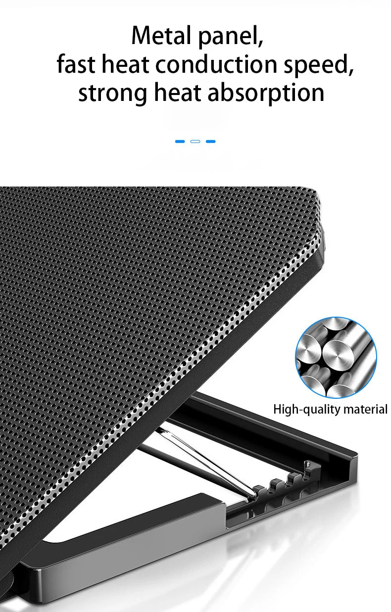 USB Laptop Cooling Pad – 12–16 Inch