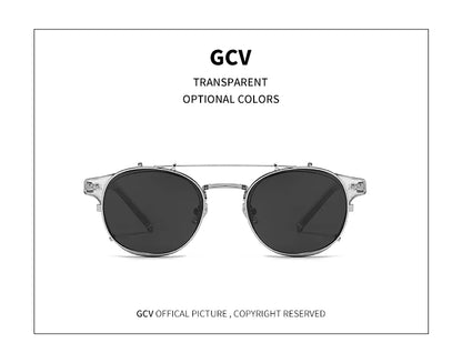 GCV Double Layer Polarized Acetate Sunglasses
