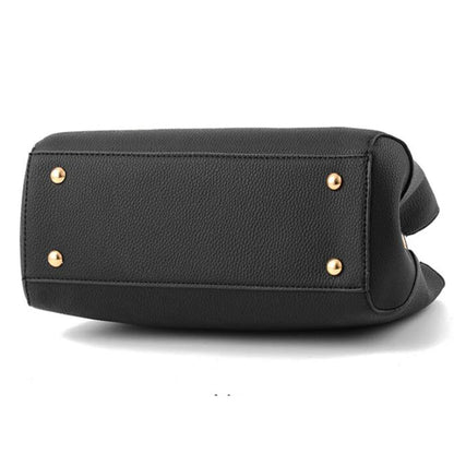 Elegant Plum Bowknot Crossbody Bag for Women
