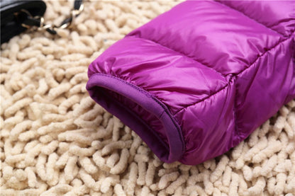 Women Hooded Puffer Jacket Plus Size Lightweight