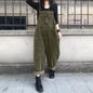 Corduroy Women's Casual Overalls with Pockets