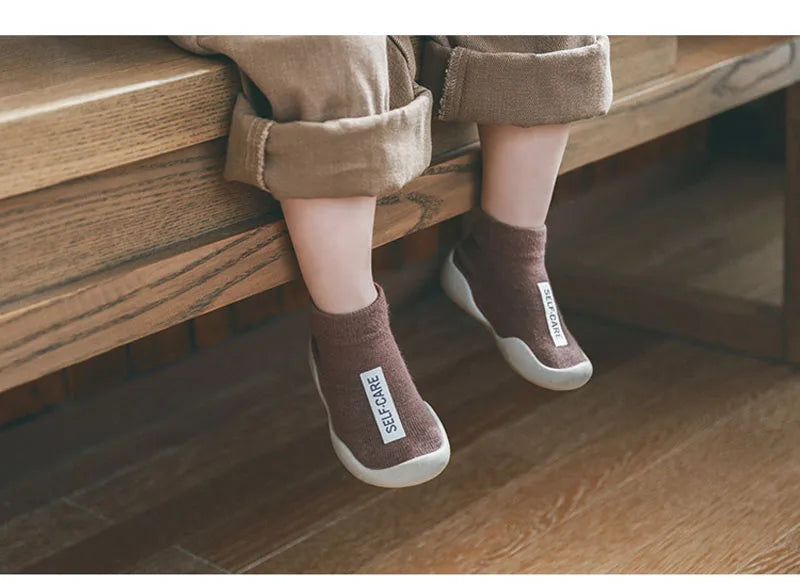 Baby Toddler First Walkers Soft Rubber Shoes