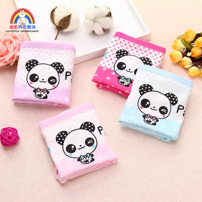 Girls Cartoon Cotton Underwear Briefs Size 2T-10T