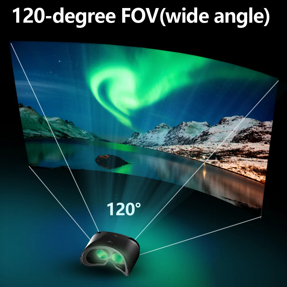 3D Virtual Reality Glasses for Smartphones with Real Lenses